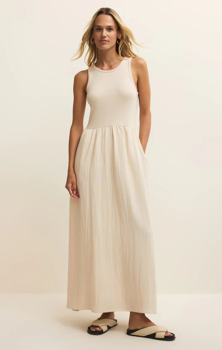 Charlotte Midi Dress-crystal