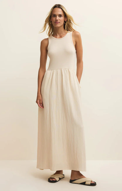 Charlotte Midi Dress-crystal