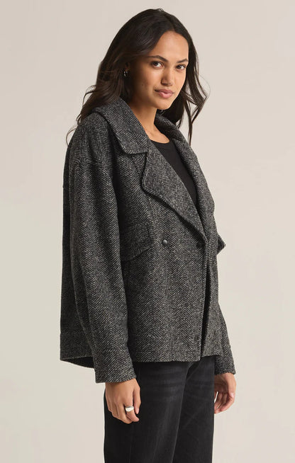 Ari Herringbone Coat