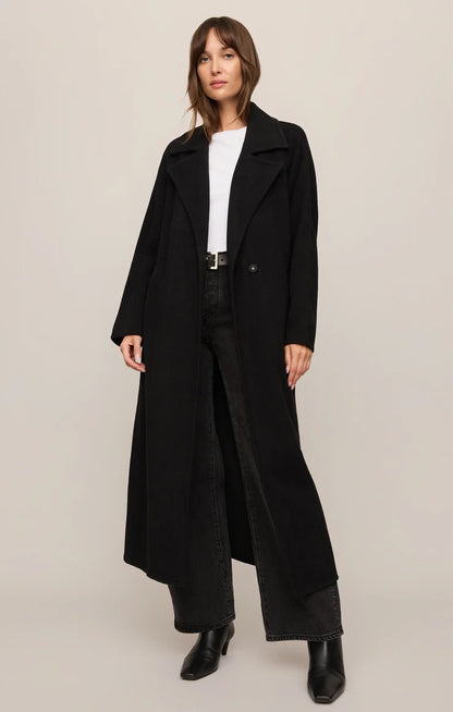 Crosby Cocoon Coat-BLK