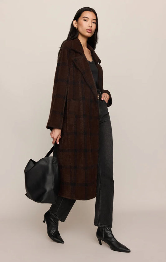 Crosby Plaid Coat-DAC