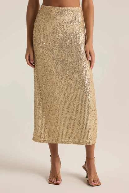 Saturn Sequin Skirt