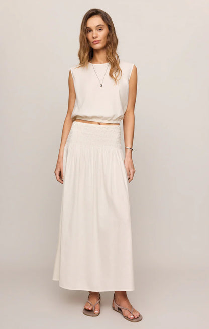 Brooke Skirt-White