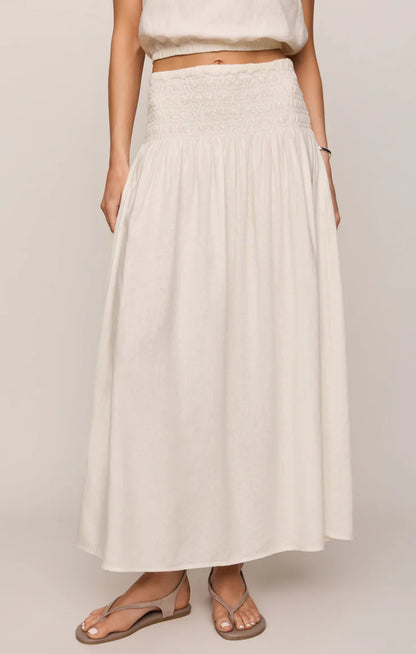 Brooke Skirt-White