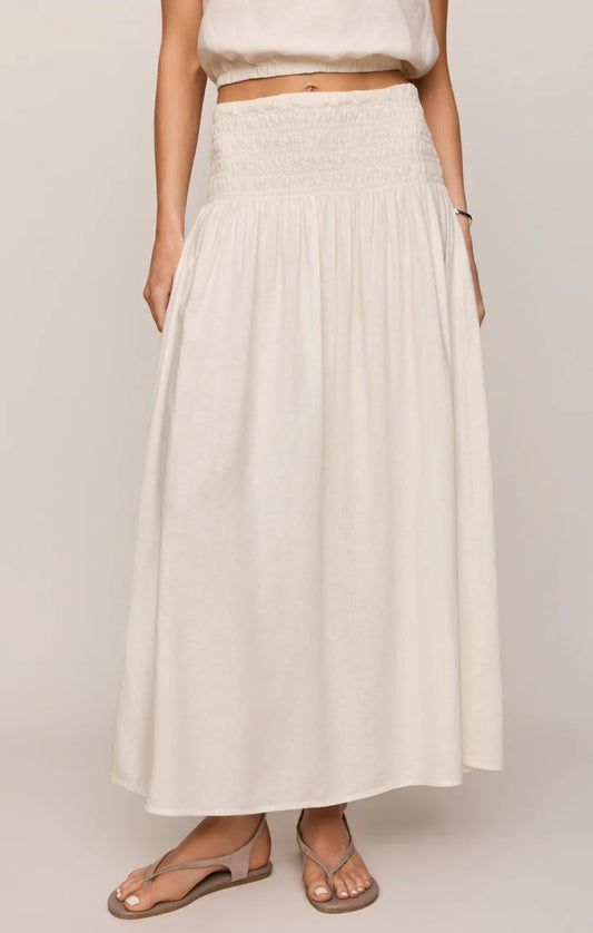 Brooke Skirt-White