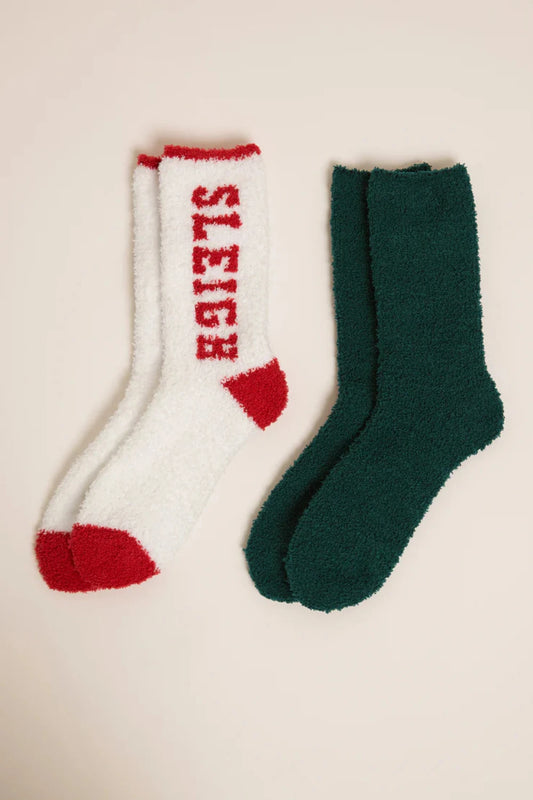 Sleigh Sock 2-Pack