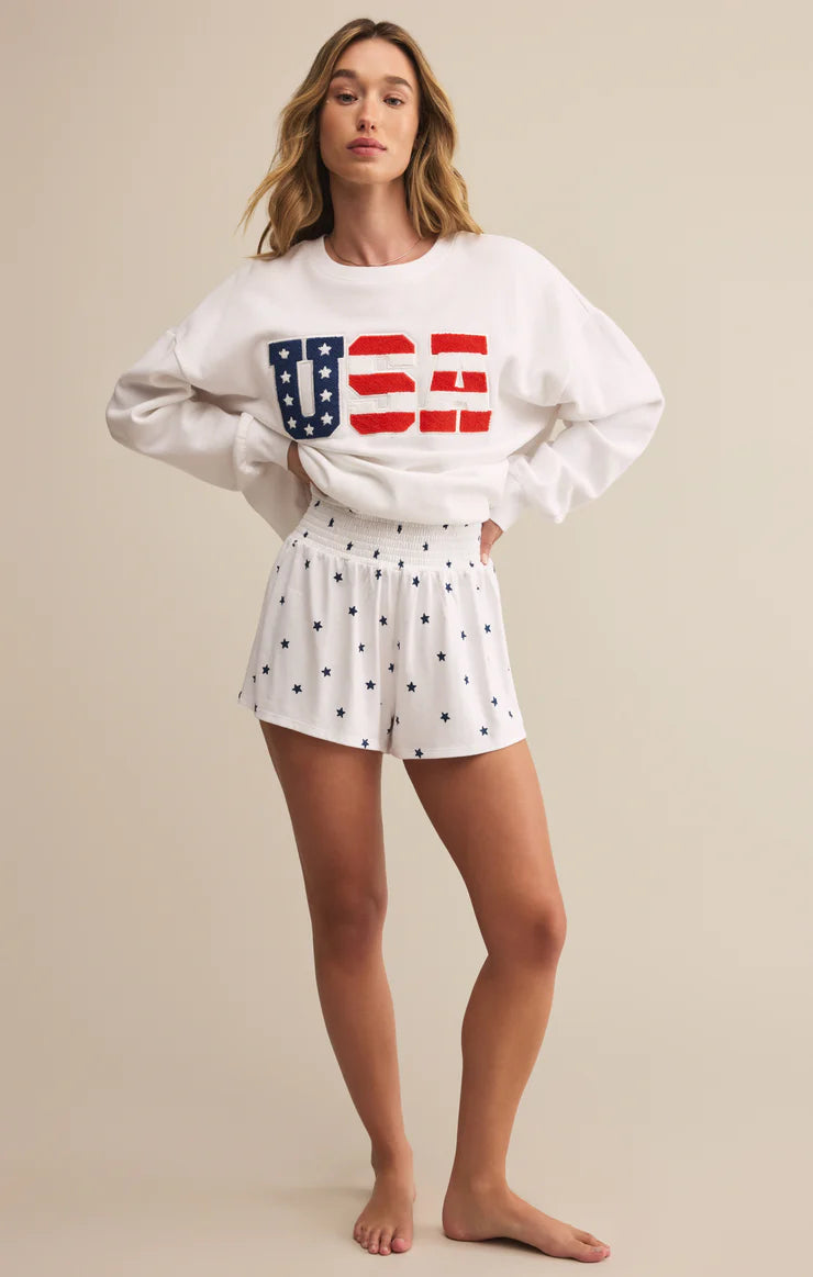 Oversized USA Sweatshirt