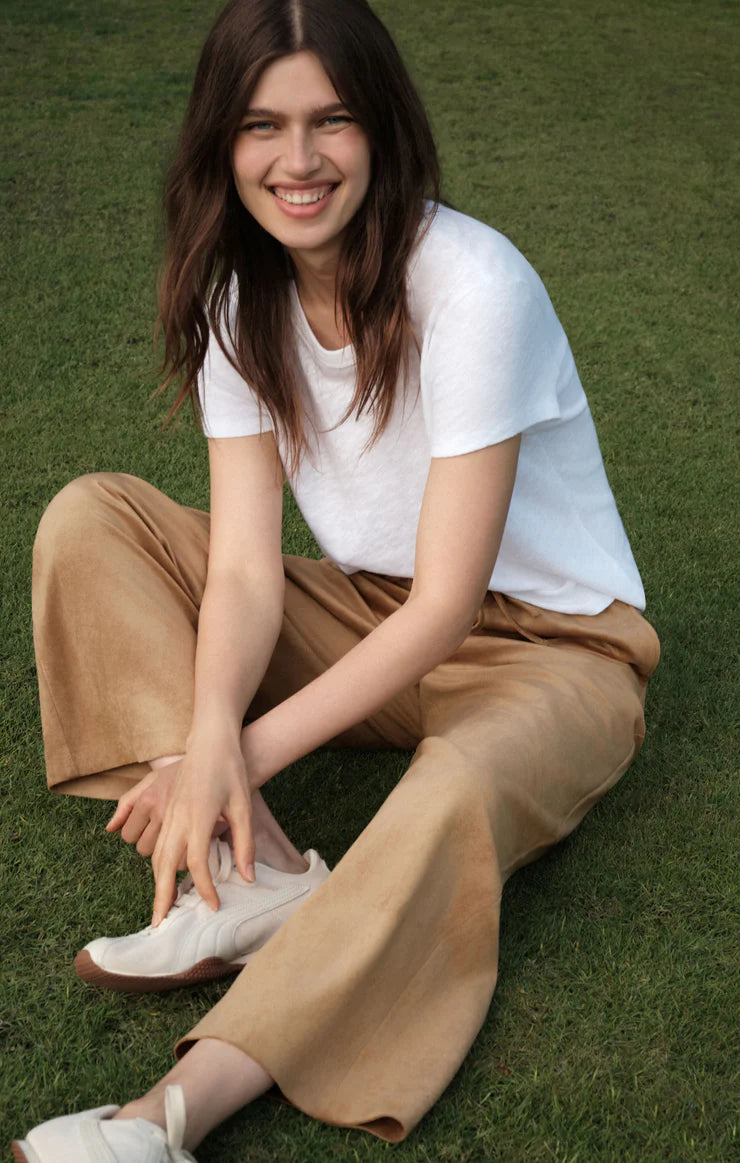 Drift Suede Pant-Light Sand