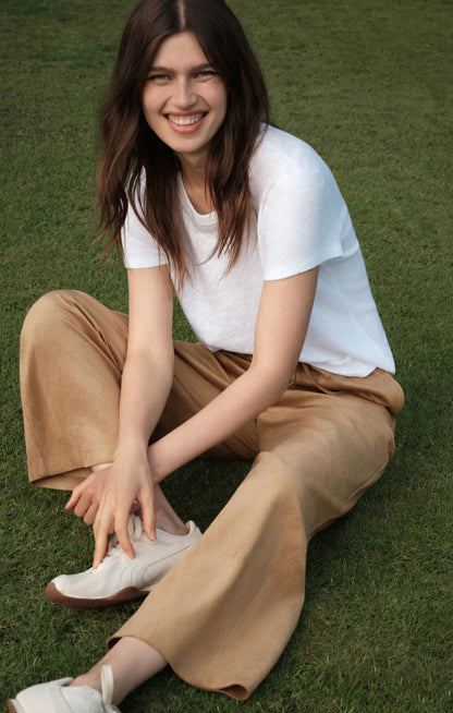 Drift Suede Pant-Light Sand