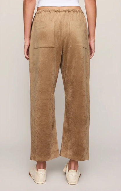 Drift Suede Pant-Light Sand