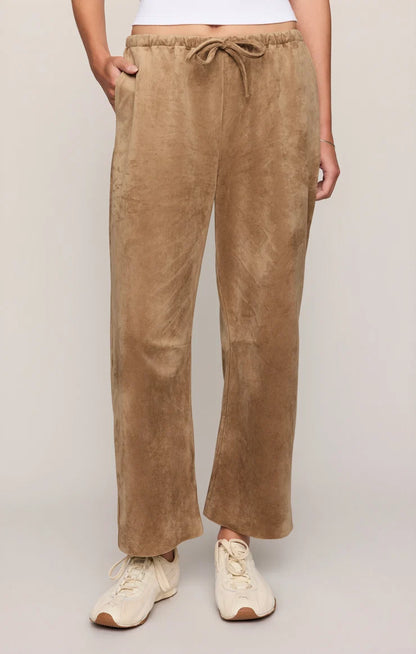 Drift Suede Pant-Light Sand
