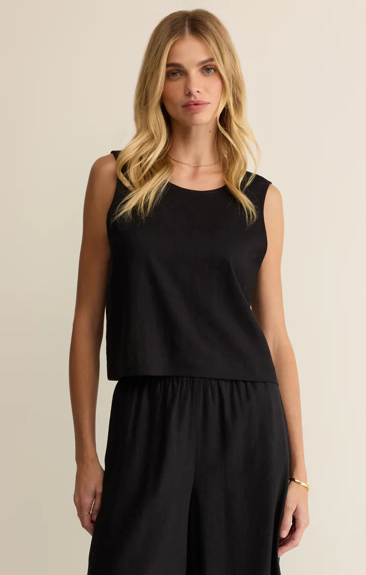 Sloane Linen Top-