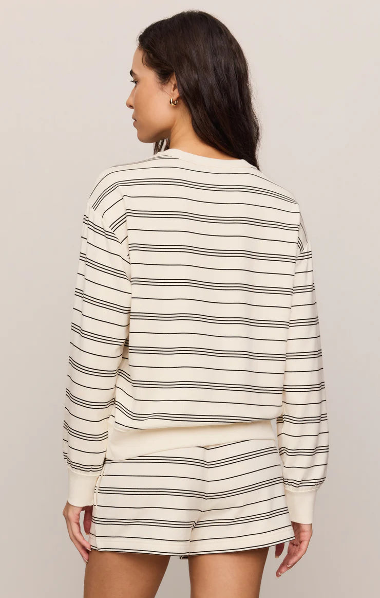 Stand Out Stripe Sweatshirt