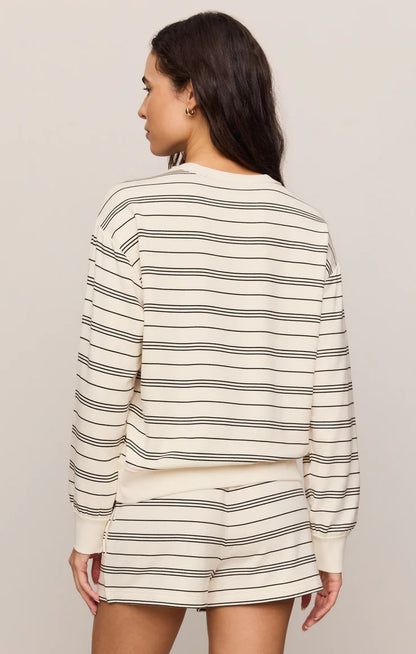 Stand Out Stripe Sweatshirt