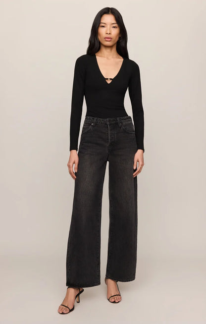 Ginger bodysuit-BLK