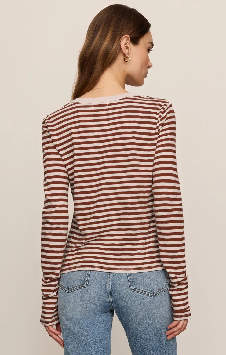 Junie L/S Stripe-DAR