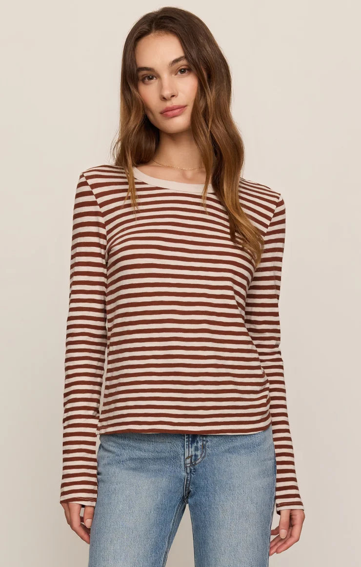 Junie L/S Stripe-DAR