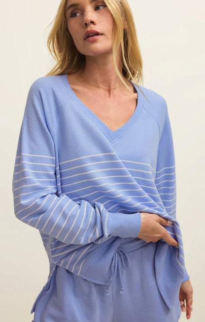 Weekender Stripe V Neck-more colors