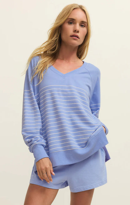 Weekender Stripe V Neck-more colors