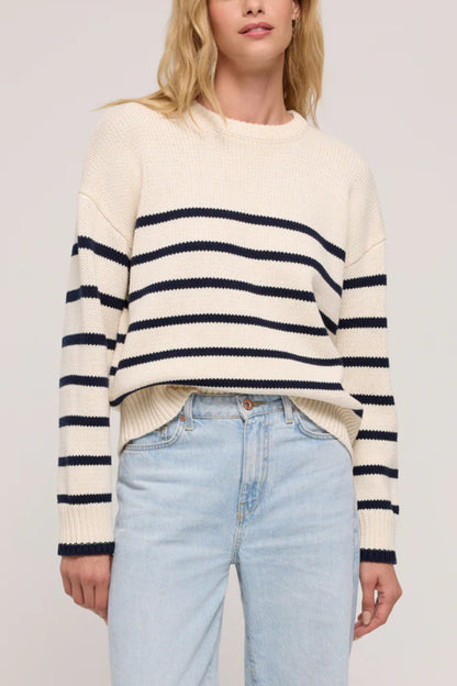 Boyfriend Stripe Sweater