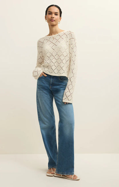 Hullen Crochet Sweater