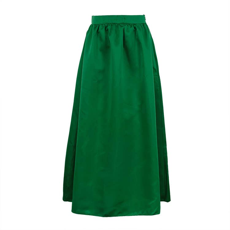 Satin High-Waisted Skirt