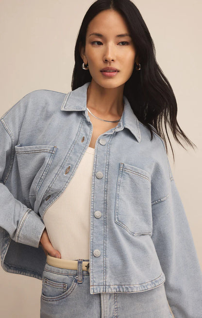 All Day Cropped Knit Jacket