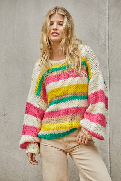 MONTE STRIPED SWEATER