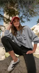 Champs Sunday Sweatshirt-Gray