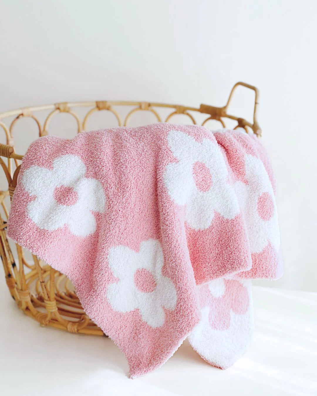 Daisy Fuzzy Blanket - More Colors