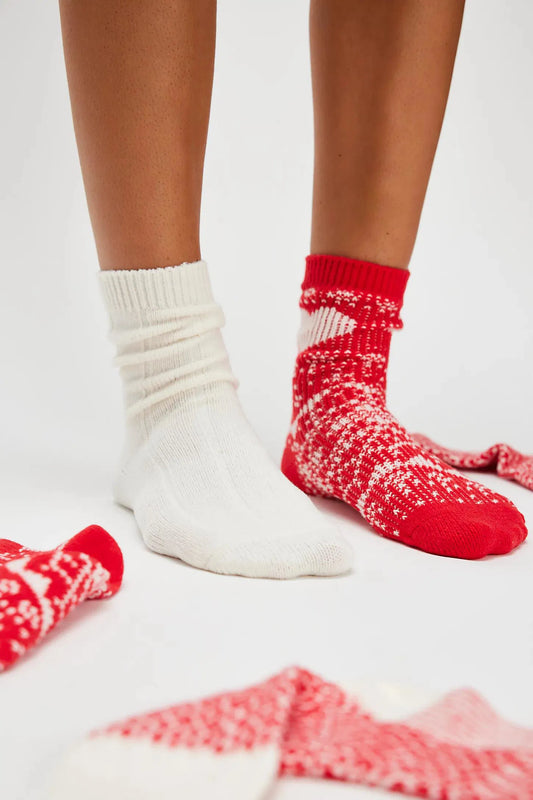 Nordic Knit Socks