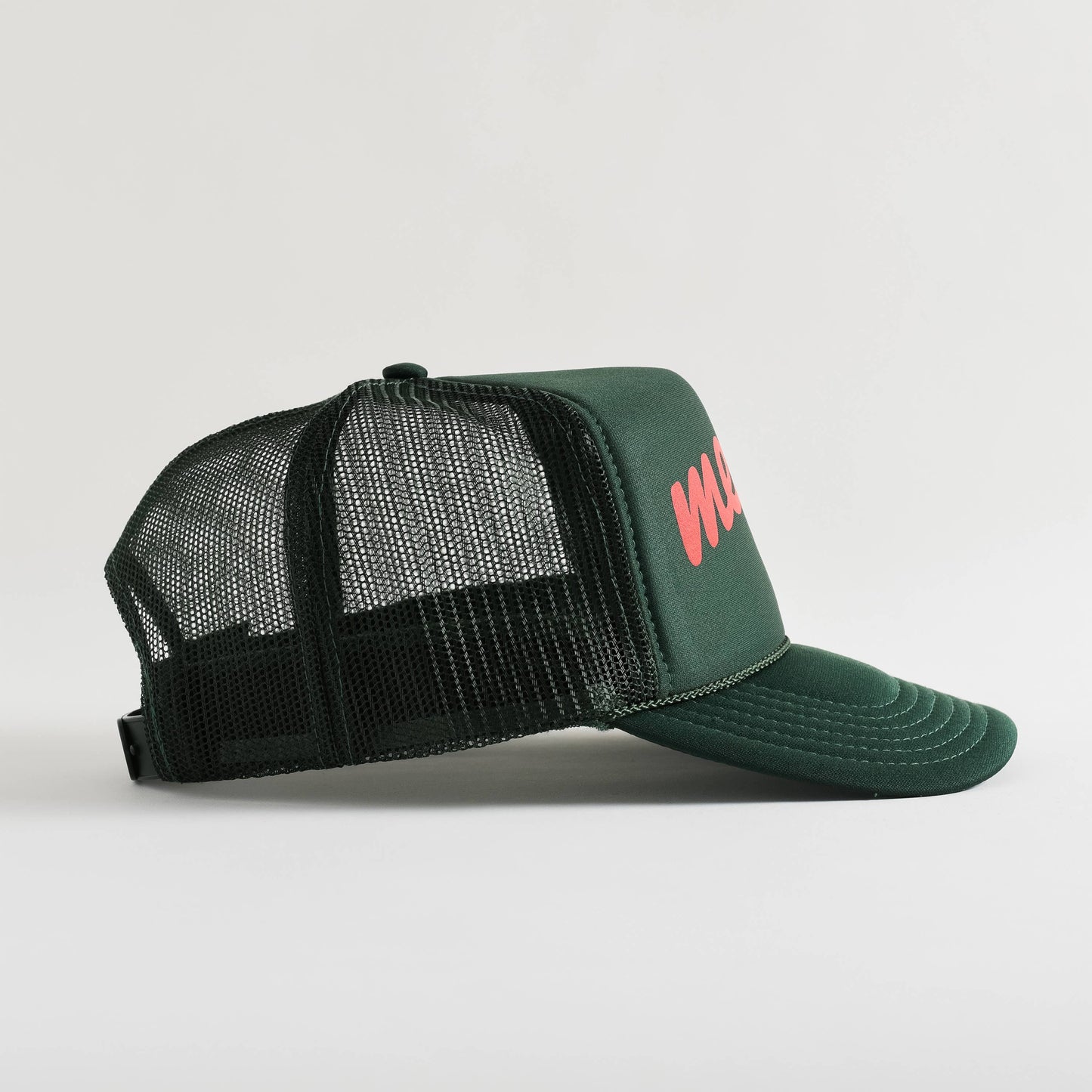 Merry Trucker Hat Green | Christmas Trucker Hat