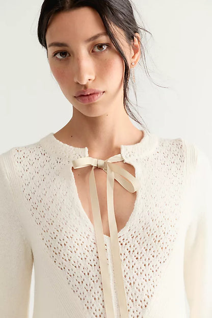 Sweater Dress-Ivory