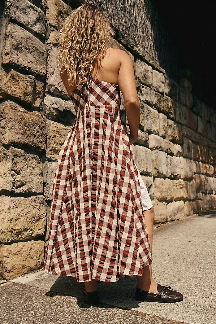 Via Midi Dress
