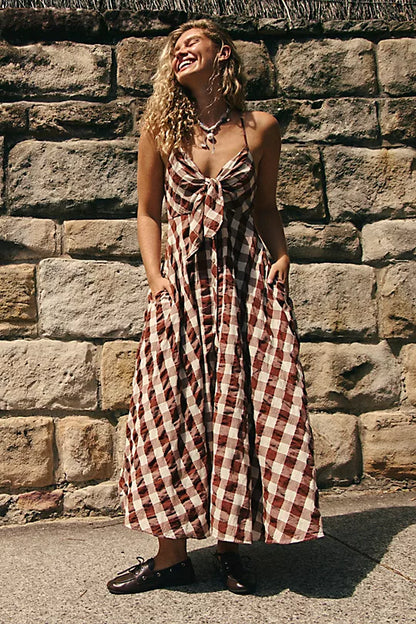 Via Midi Dress