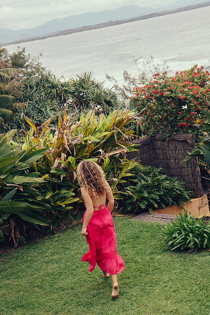 Taking Sides Maxi Dress