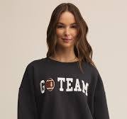 Oversized Go Team Sweatshirt