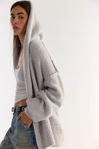 Thistle Cardi-grey