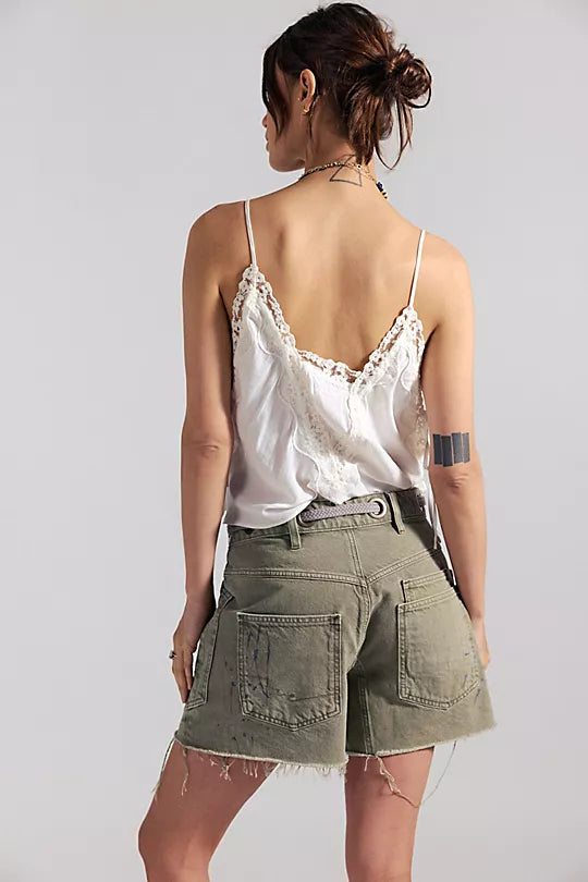 Moxie Shorts-Fern