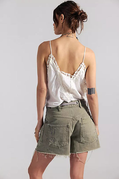 Moxie Shorts-Fern