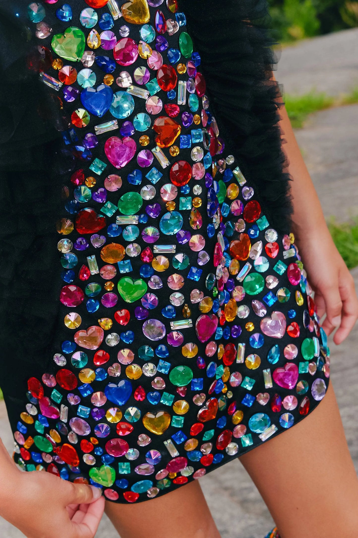 Bejeweled Gem Dress