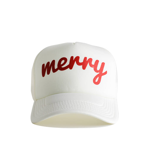 Merry Recycled Trucker Hat