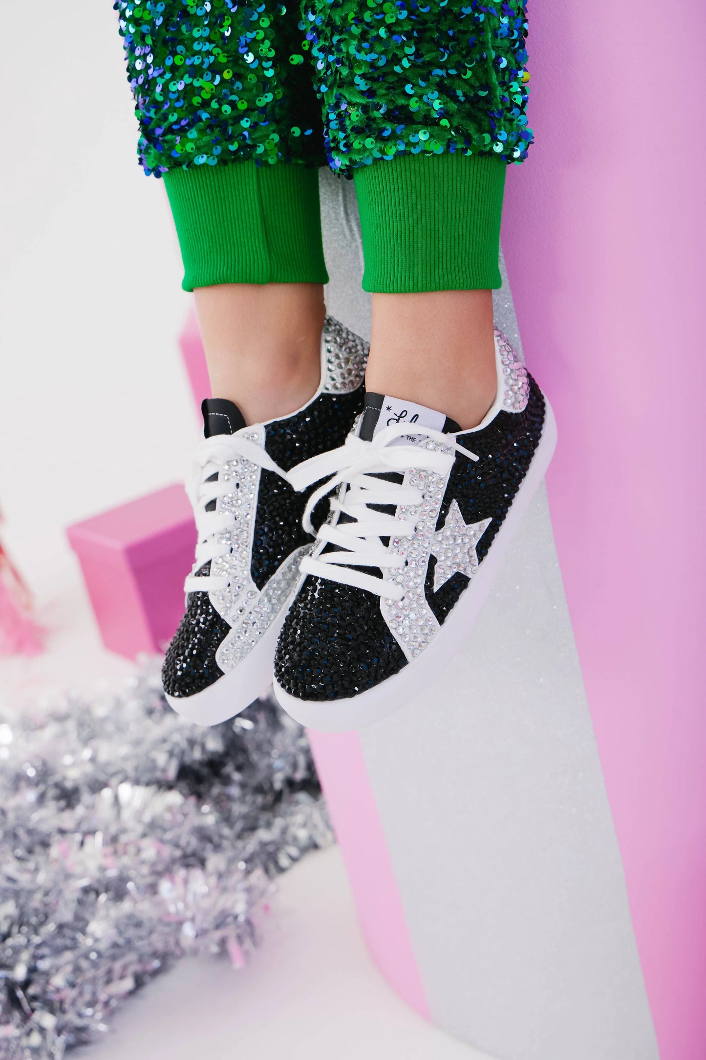 Panda Crystal Star Sneaker