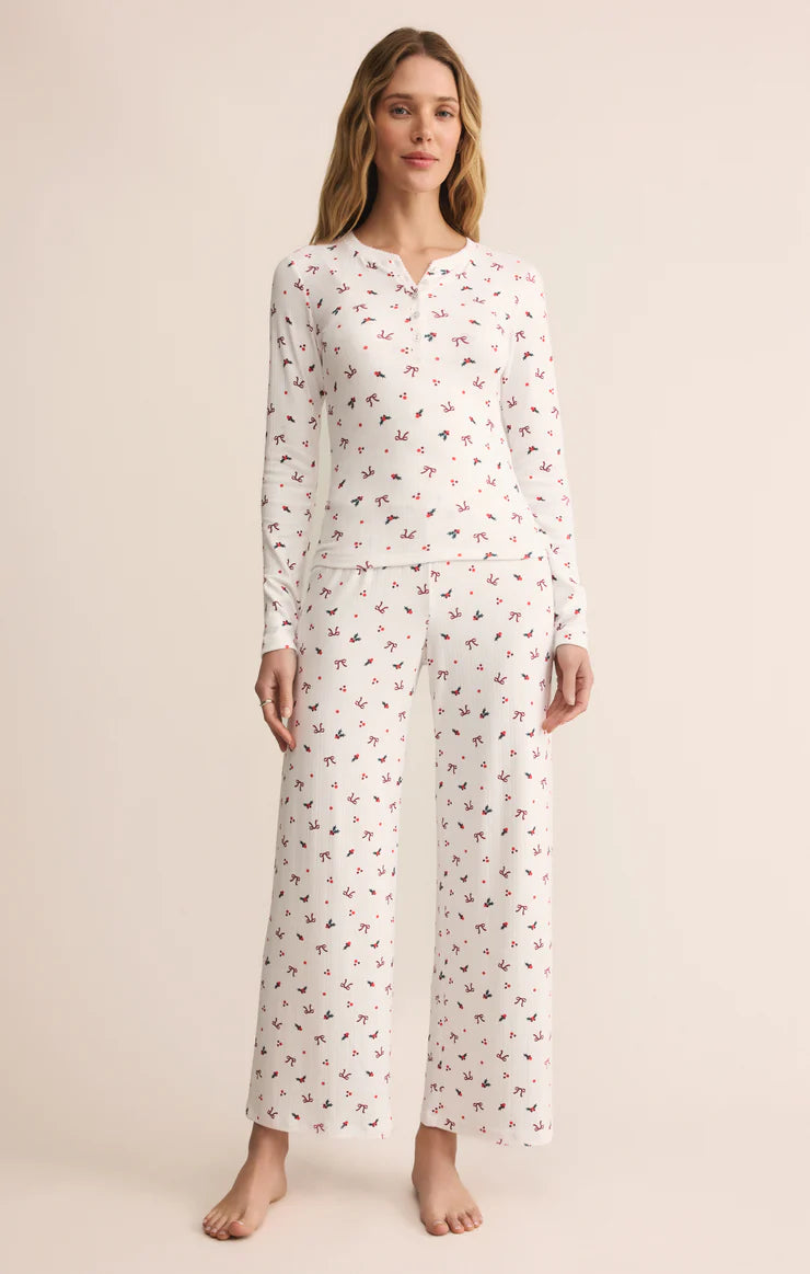 Holly Pointelle L/S Top