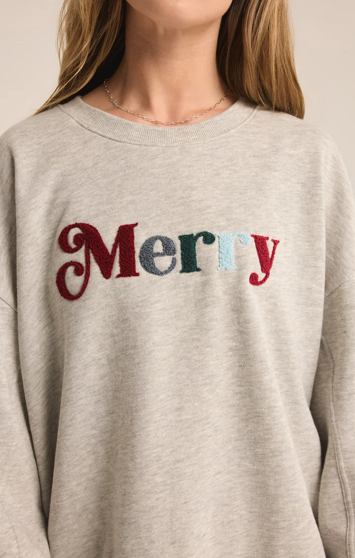 Merry Fleece Sweatshirt