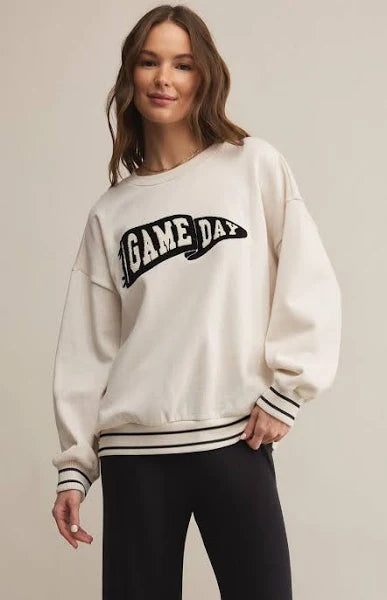 Oversized Let's Go Sweatshirt