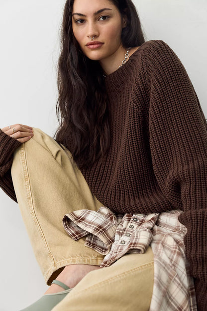 Low Tide Pullover -Choco