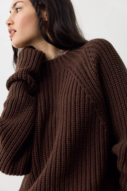 Low Tide Pullover -Choco