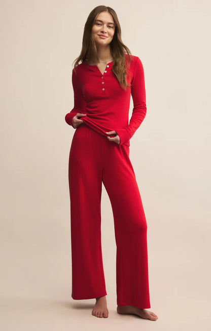 Holly Pointelle L/S Top