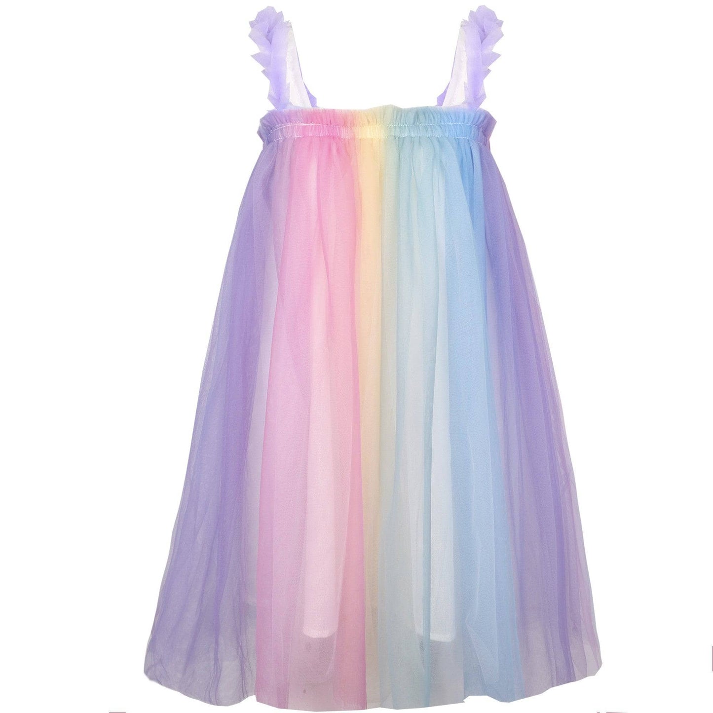 Sherbert Rainbow Tulle Dress